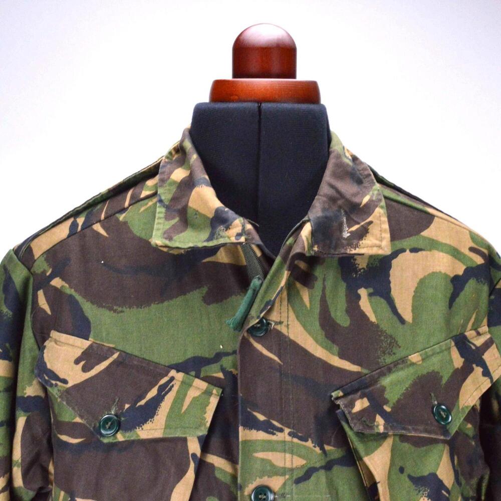 British Army Camo Military Woodland DPM Smock Jacket 170/96 M Short Temperate - Picture 2 of 14